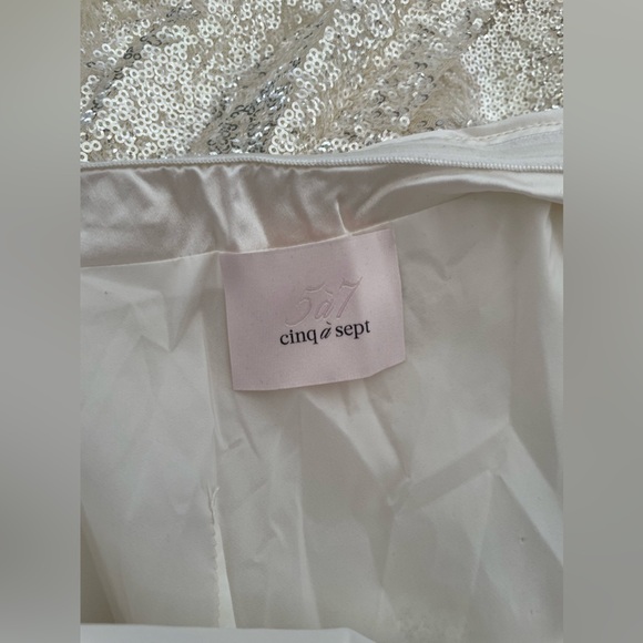 Cinq A Sept Angeline Gown sequin long dress - Picture 9 of 9